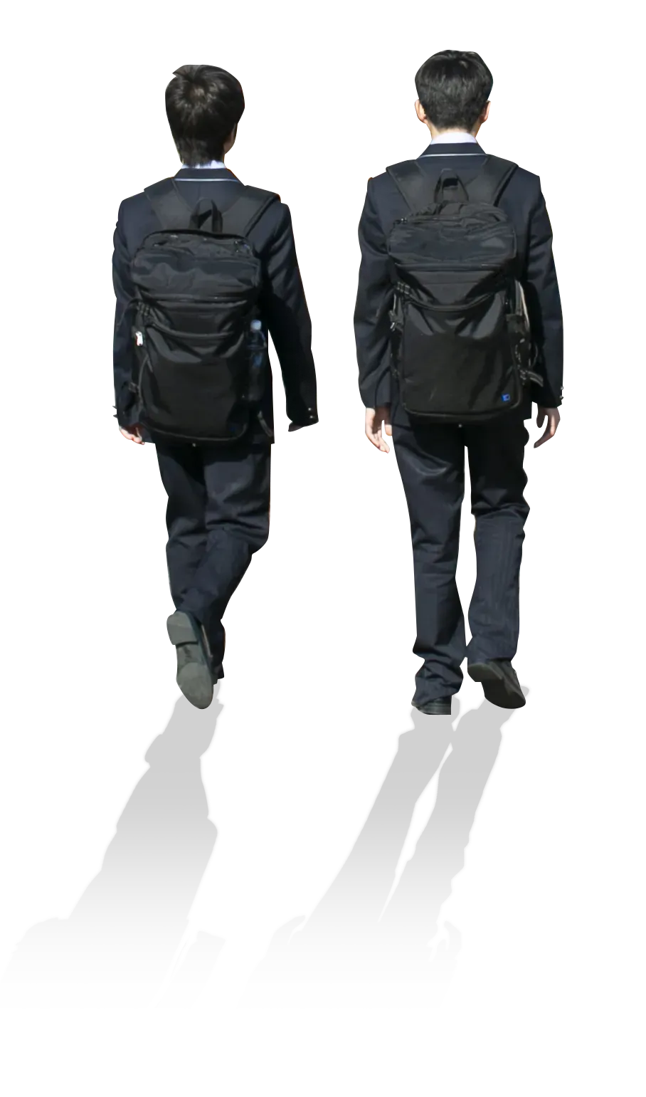 未来へ歩む生徒